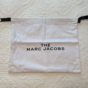 Marc Jacobs White Dustbag with Black Accents